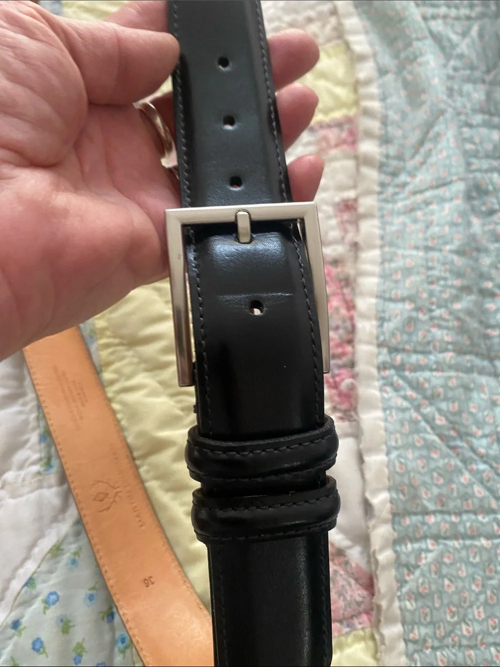 MARTIN DINGMAN LEATHER BELT